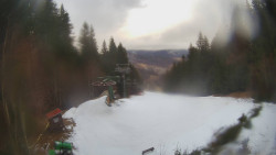 Výstupní stanice lanové dráhy