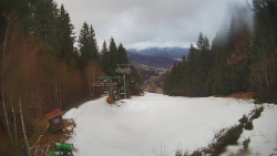 Výstupní stanice lanové dráhy