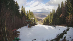 Výstupní stanice lanové dráhy