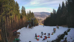 Výstupní stanice lanové dráhy