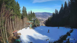 Výstupní stanice lanové dráhy