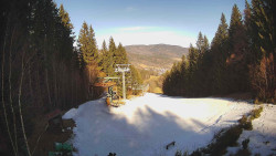 Výstupní stanice lanové dráhy