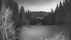 Výstupní stanice lanové dráhy