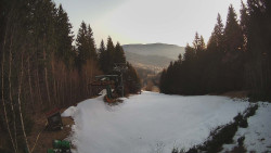 Výstupní stanice lanové dráhy