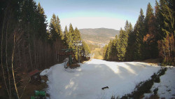 Výstupní stanice lanové dráhy