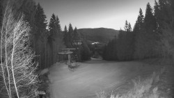 Výstupní stanice lanové dráhy