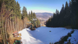 Výstupní stanice lanové dráhy