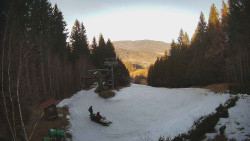 Výstupní stanice lanové dráhy