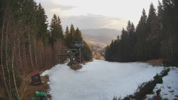 Výstupní stanice lanové dráhy