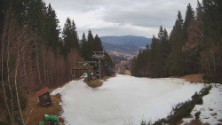 Výstupní stanice lanové dráhy