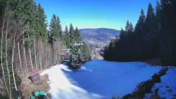 Výstupní stanice lanové dráhy