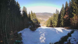 Výstupní stanice lanové dráhy