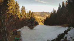 Výstupní stanice lanové dráhy