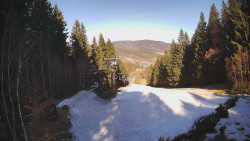 Výstupní stanice lanové dráhy