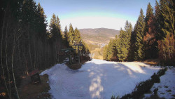 Výstupní stanice lanové dráhy