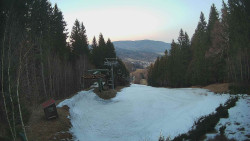 Výstupní stanice lanové dráhy