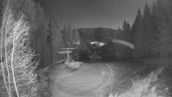 Výstupní stanice lanové dráhy