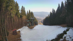 Výstupní stanice lanové dráhy