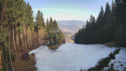 Výstupní stanice lanové dráhy