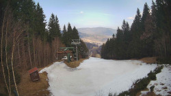 Výstupní stanice lanové dráhy