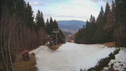 Výstupní stanice lanové dráhy