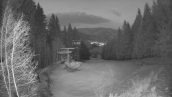 Výstupní stanice lanové dráhy