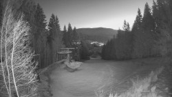 Výstupní stanice lanové dráhy