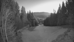 Výstupní stanice lanové dráhy