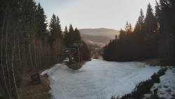 Výstupní stanice lanové dráhy