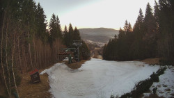 Výstupní stanice lanové dráhy