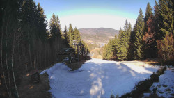 Výstupní stanice lanové dráhy