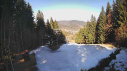 Výstupní stanice lanové dráhy