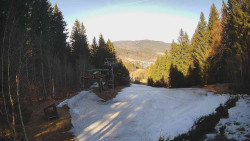 Výstupní stanice lanové dráhy