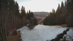 Výstupní stanice lanové dráhy