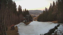 Výstupní stanice lanové dráhy