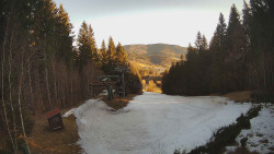 Výstupní stanice lanové dráhy