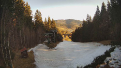 Výstupní stanice lanové dráhy