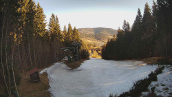 Výstupní stanice lanové dráhy