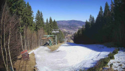 Výstupní stanice lanové dráhy