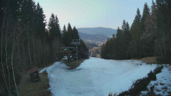 Výstupní stanice lanové dráhy