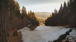 Výstupní stanice lanové dráhy