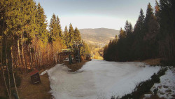 Výstupní stanice lanové dráhy