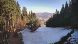 Výstupní stanice lanové dráhy