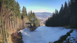 Výstupní stanice lanové dráhy