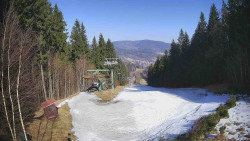 Výstupní stanice lanové dráhy