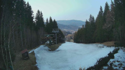 Výstupní stanice lanové dráhy