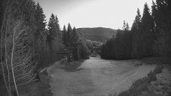 Výstupní stanice lanové dráhy