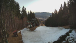 Výstupní stanice lanové dráhy