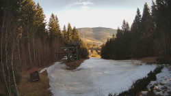 Výstupní stanice lanové dráhy