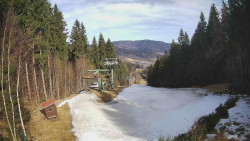 Výstupní stanice lanové dráhy